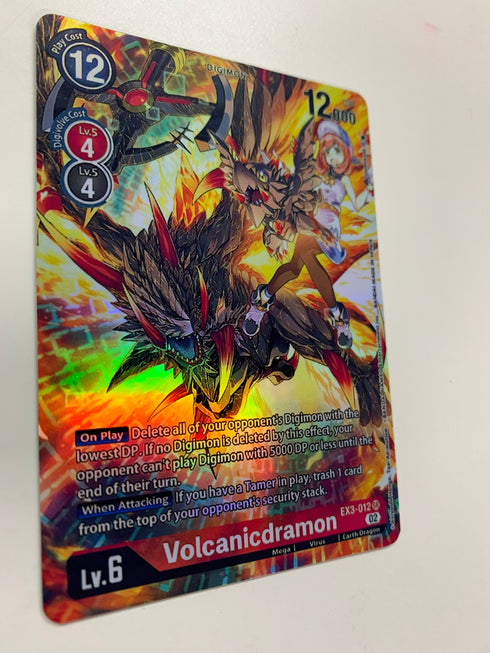 Volcanicdramon EX3-012 (Alternate Art) | FULL HOLO | Orica PROXY